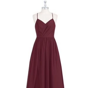 Azazie “Cora” Bridesmaid Dress in Cabernet
